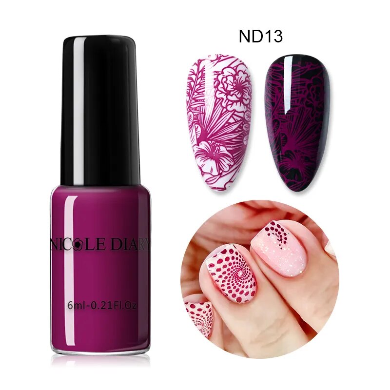 6ml Stamping Nail Polish