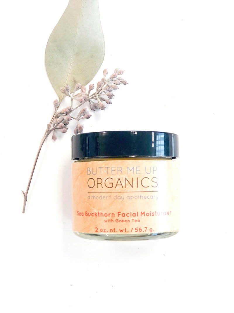 Organic Sea Buckthorn Facial Moisturizer – Hydrating &amp; Nourishing Face Cream