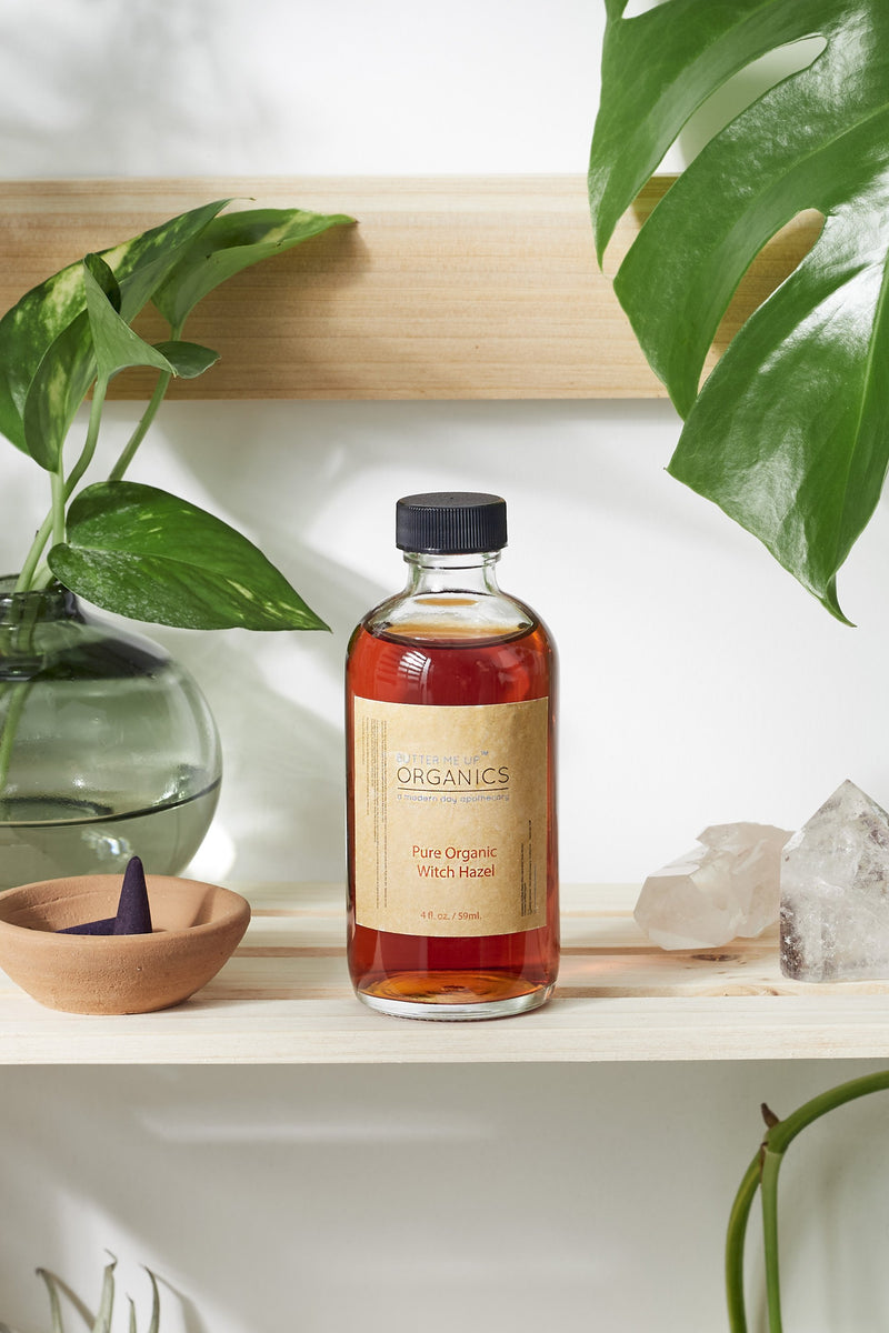 Organic Witch Hazel Facial Toner – Natural Acne & Blemish Control