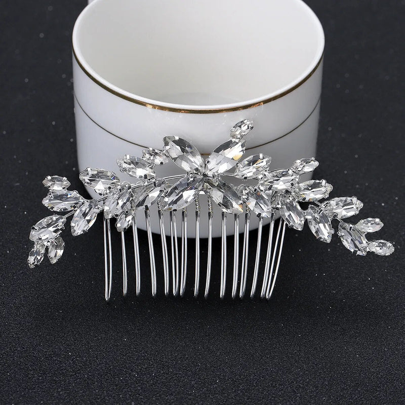 Trendy Handmade Tiara Wedding Hair Comb