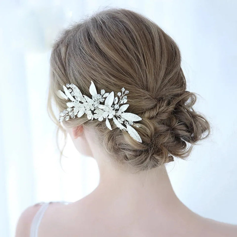 Trendy Handmade Tiara Wedding Hair Comb