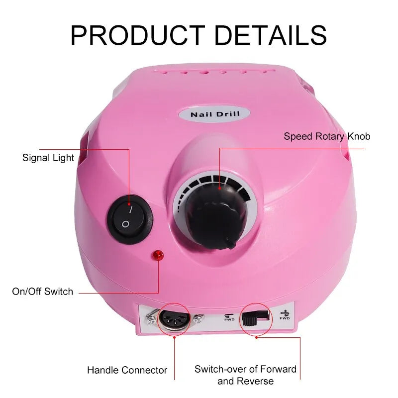 Electric Nail Drill Manicure Machine