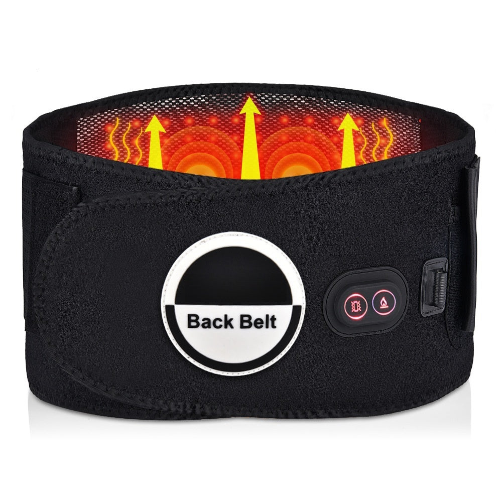 Soothing Red Light Heating Belt – Back Pain Relief & Lumbar Support
