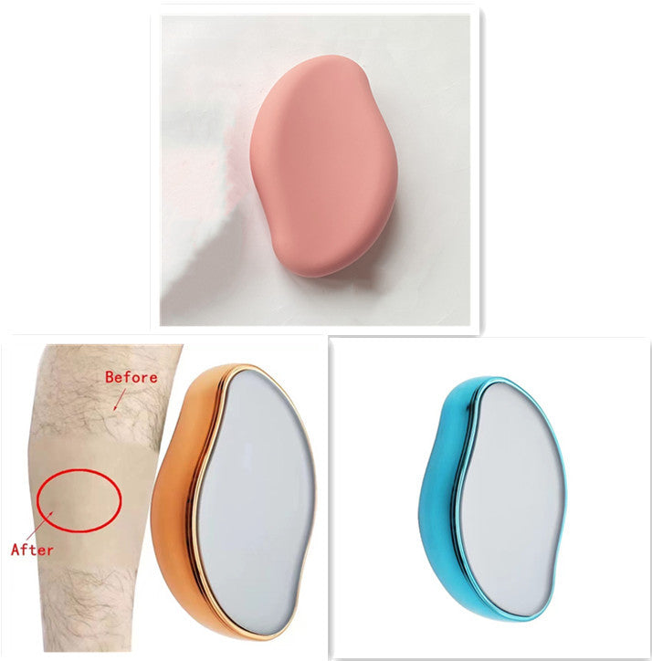 Crystal Glass Hair Remover – Portable Hair Shaver & Exfoliator