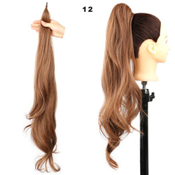 Glam Waves – Long Curly Ponytail Wig