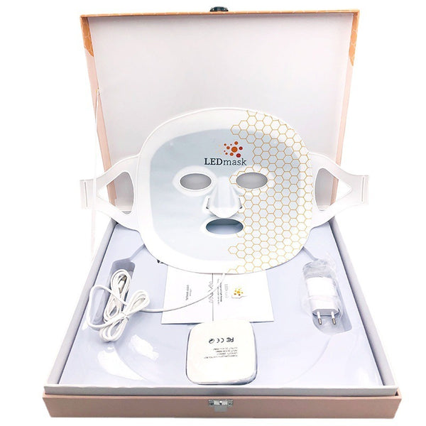 LED Photon Therapy Mask – Silicone Light Facial for Acne & Skin Rejuvenation