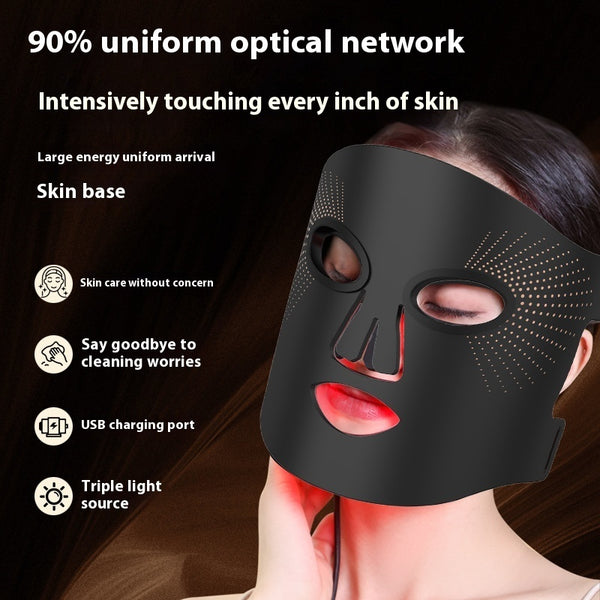 LED Photon Facial Mask – French Pattern