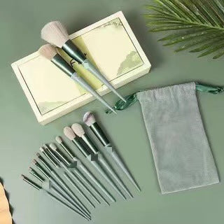 All-in-One 13pcs Makeup Brush Kit – Blend, Buff & Glow