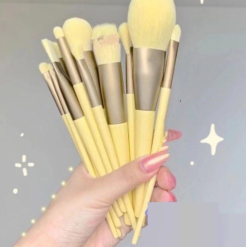 All-in-One 13pcs Makeup Brush Kit – Blend, Buff & Glow