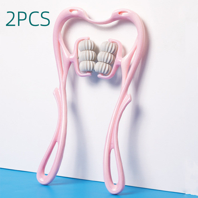 Six-Wheel Neck Massager – Pain Relief Roller