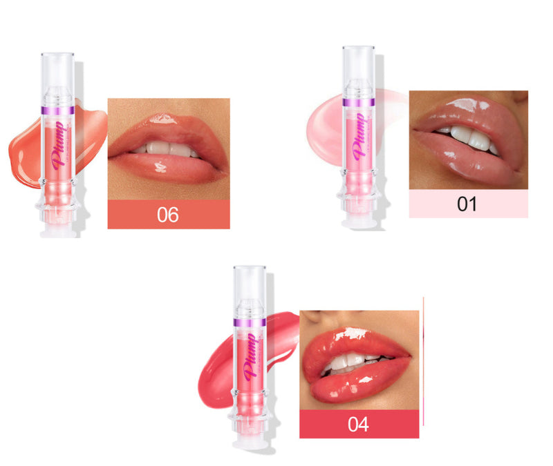 Plump Tube Lip Rich Color – Slightly Spicy Glossy Liquid Lipstick