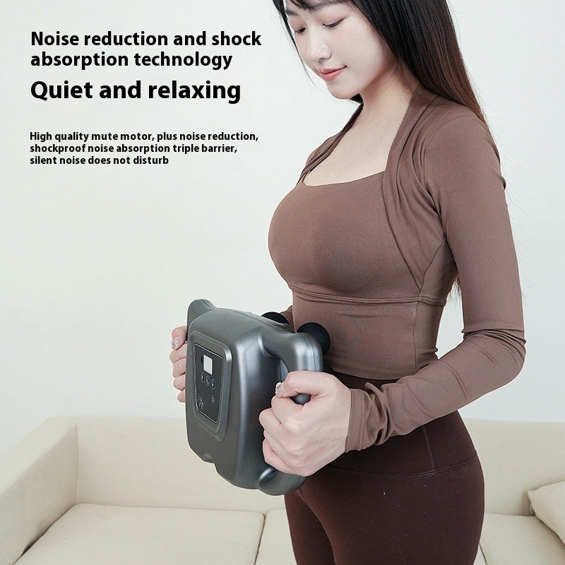 Deep Tissue Massage Gun with Multiple Heads – Full Body Muscle Massager for Pain Relief & Recovery