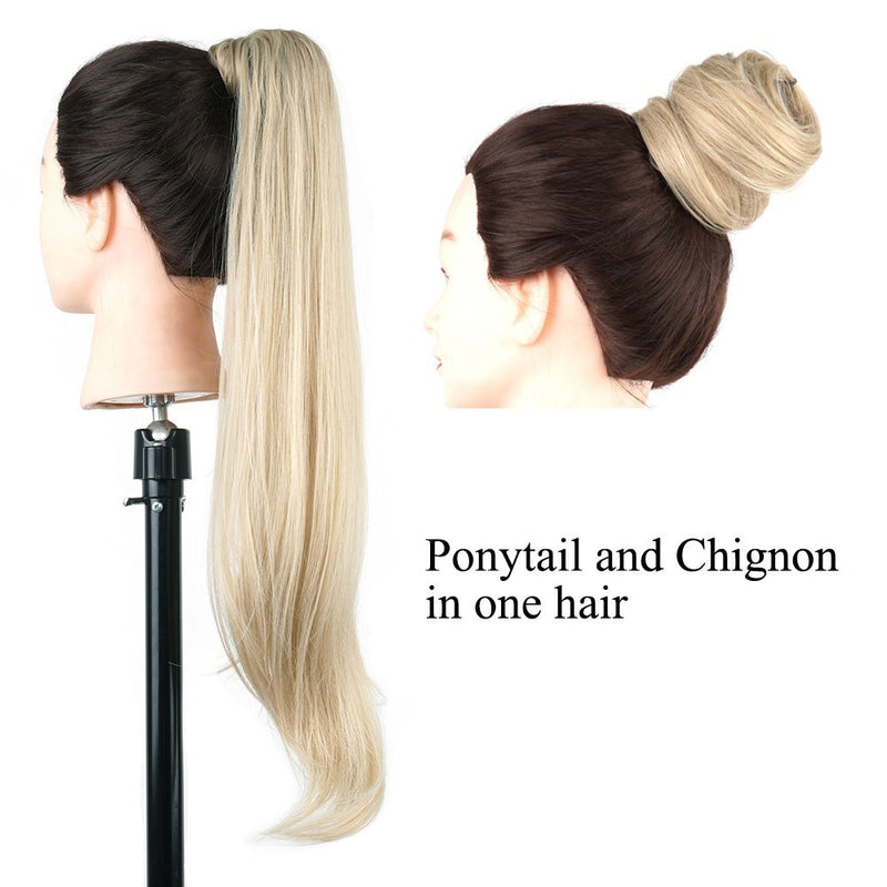 Glam Waves – Long Curly Ponytail Wig