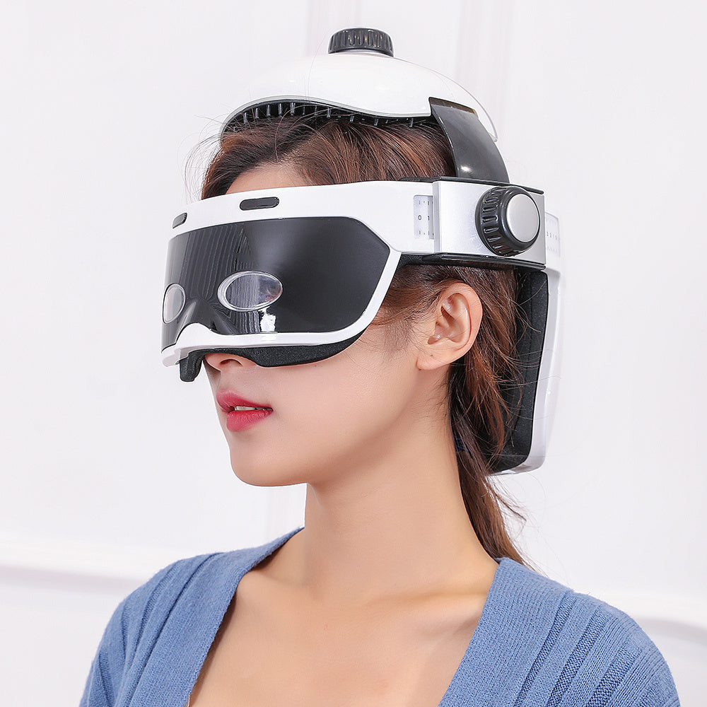 Smart Electric Eye Massager – Heated Eye & Head Relaxation