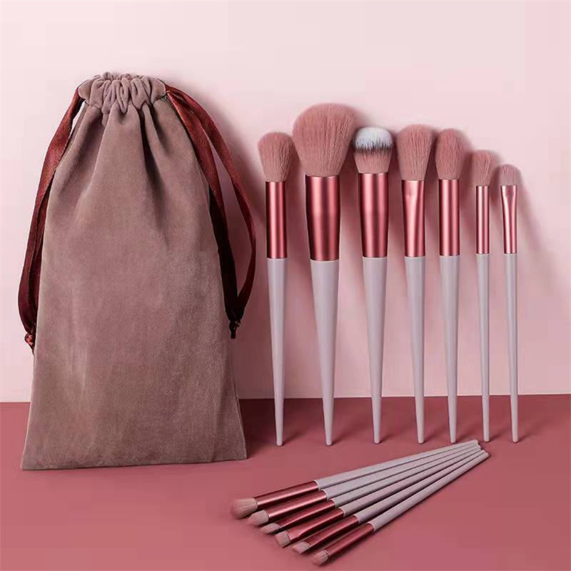 All-in-One 13pcs Makeup Brush Kit – Blend, Buff & Glow