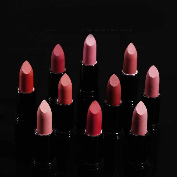Velvet Caramel – Rich Red Brown Matte Lipstick