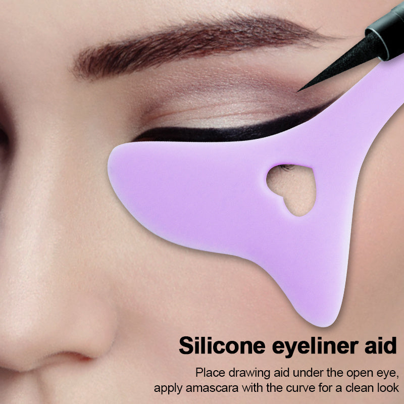 Silicone Eyeliner Wing Stencil – Perfect Makeup Guide for Beginners