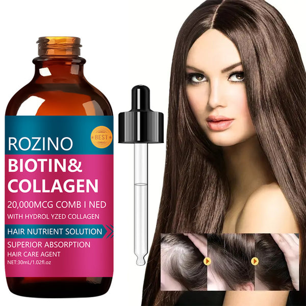 Biotin & Collagen Hair Growth Oil – Strength & Volume
