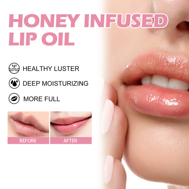 Honey Infused Lip Oil  - Line-Fading Moisture