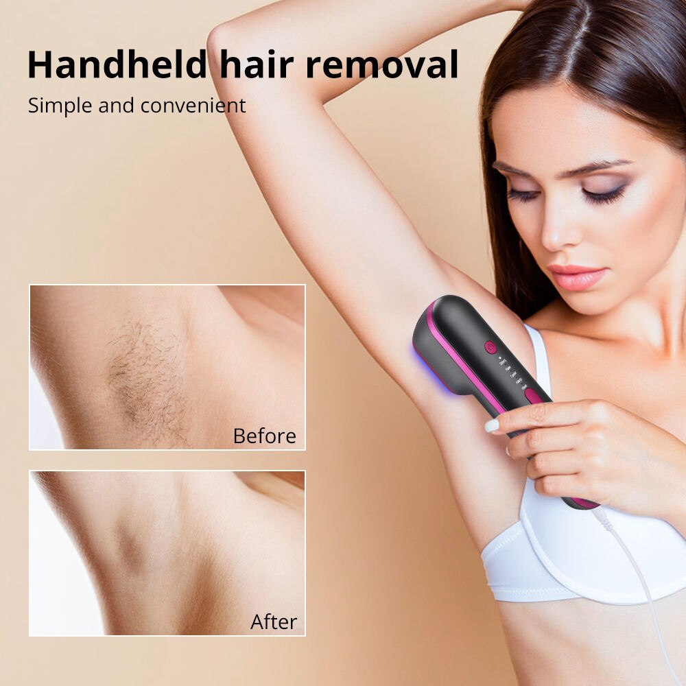 5-Speed IPL Hair Remover – 100k Flashes, Pain-Free Home Laser Device