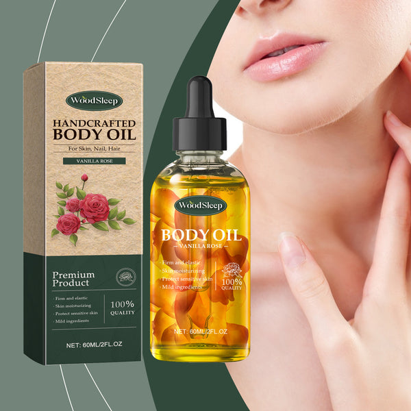 Nourishing Vanilla & Rose Elixir – Luxurious Body Care Oil