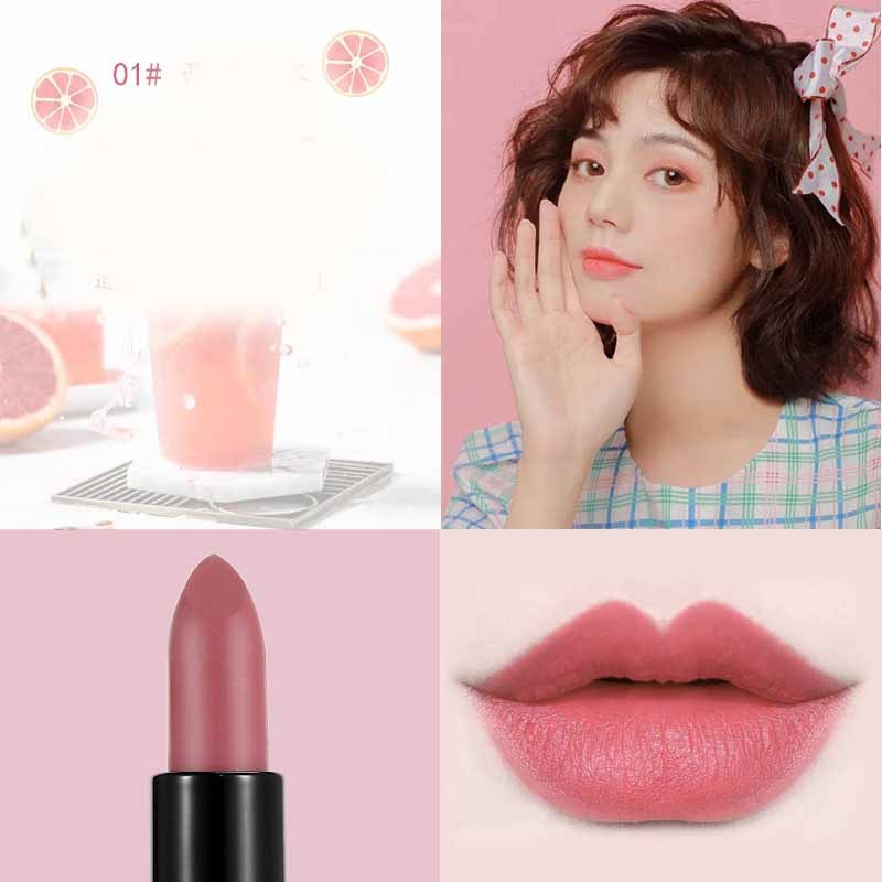 Velvet Caramel – Rich Red Brown Matte Lipstick