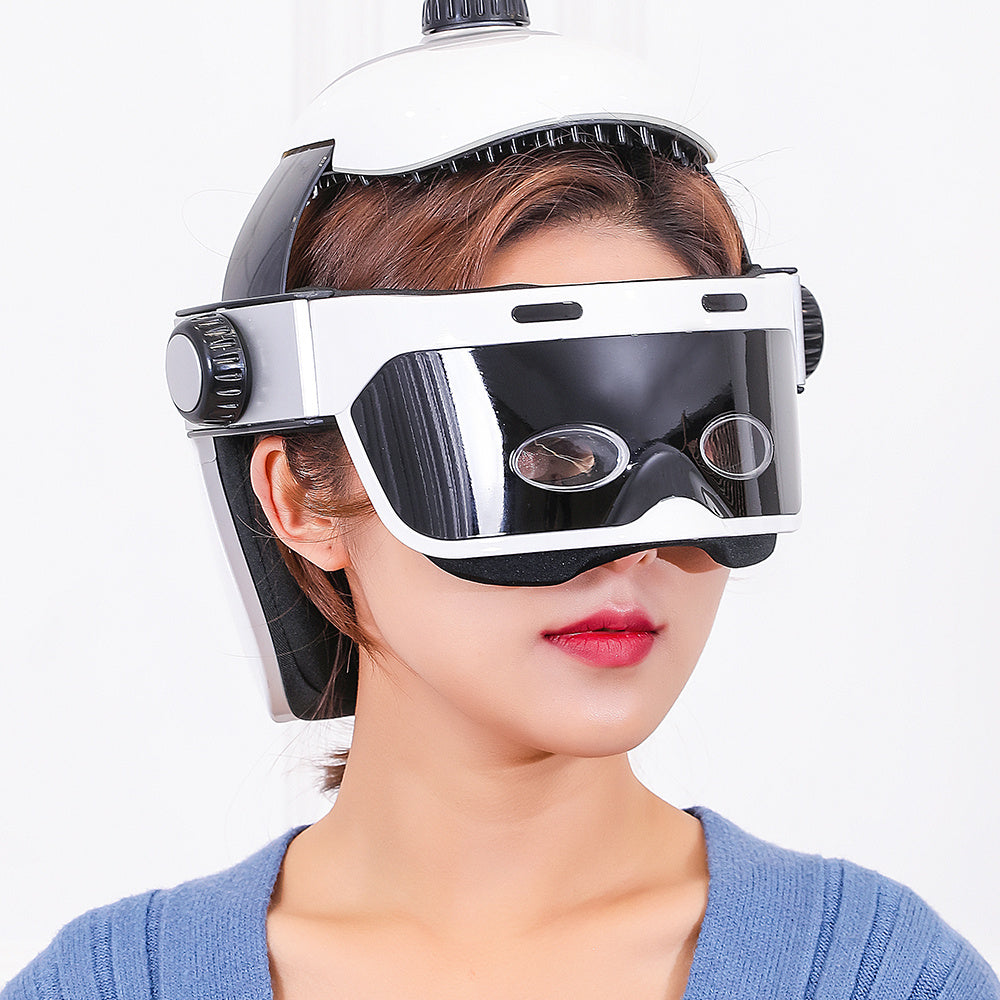 Smart Electric Eye Massager – Heated Eye & Head Relaxation