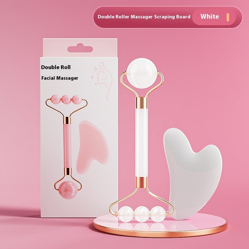 Jade Roller & Gua Sha Set – Lifting & Eye Revitalizing Massage