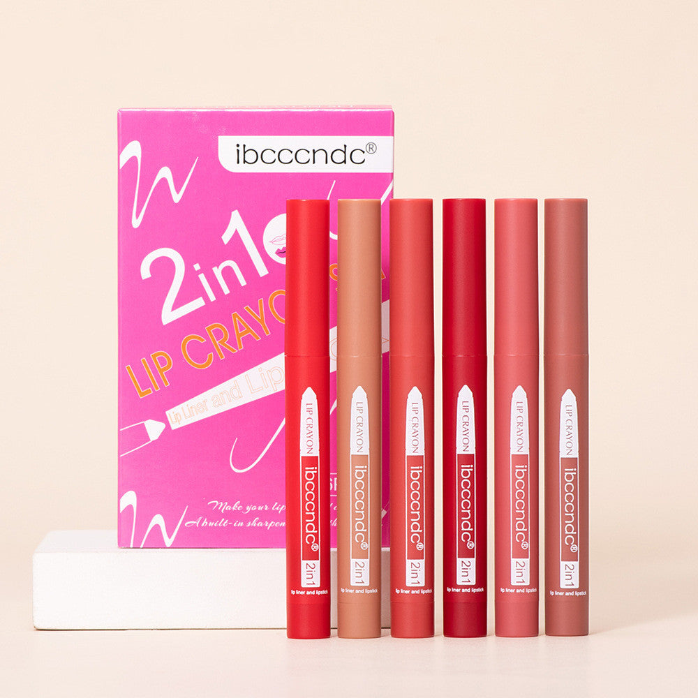 6-Piece Lip Liner Set – Effortless Precision and Color