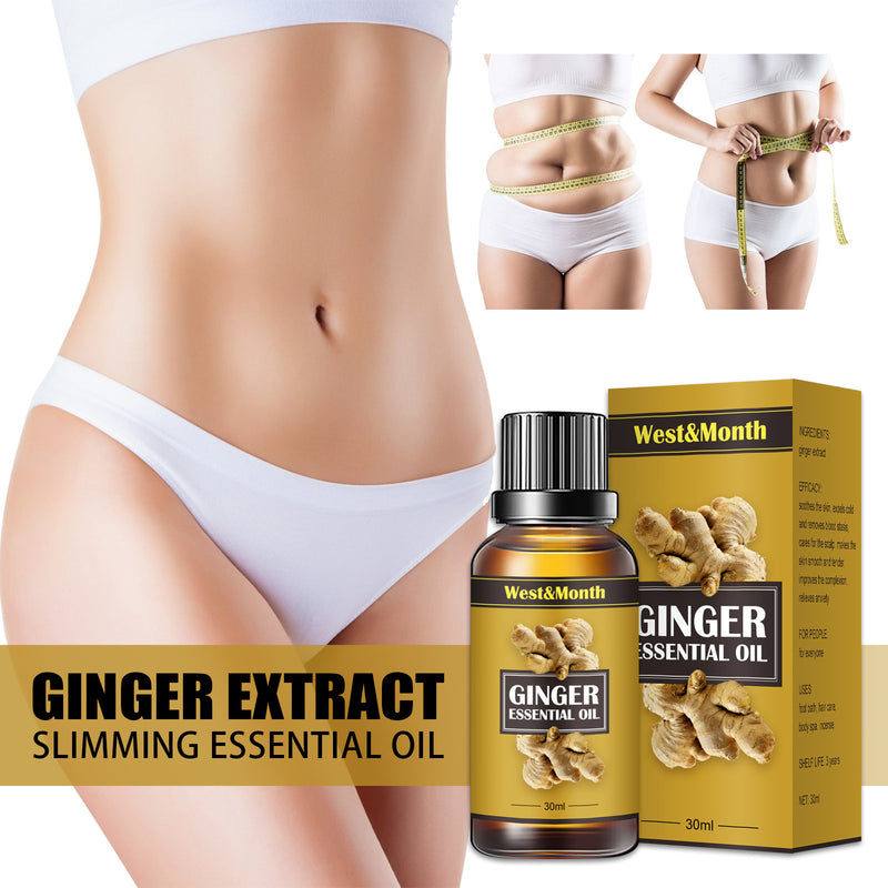 Ginger body sculpting essential oil