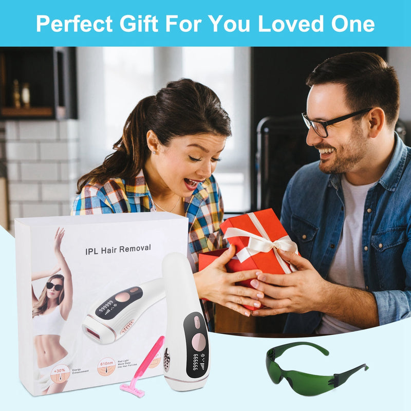 Permanent IPL Hair Remover – Painless & Ice Cooling (Shipping Only in USA)