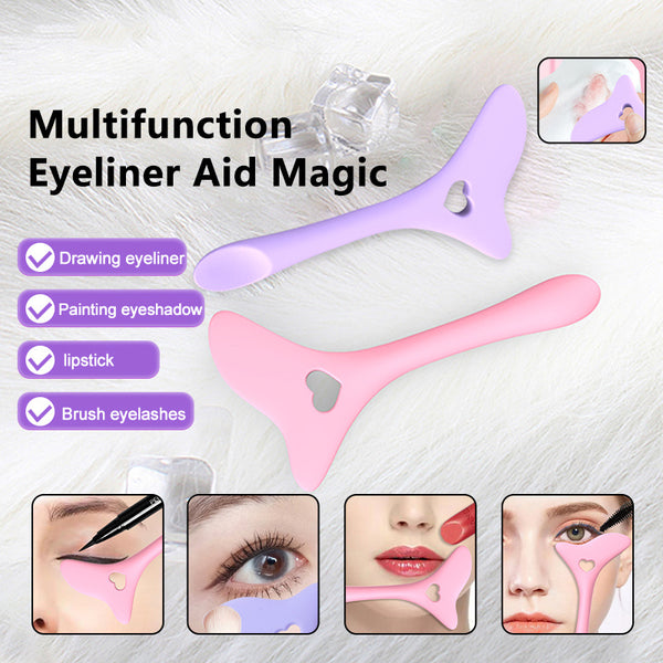 Silicone Eyeliner Wing Stencil – Perfect Makeup Guide for Beginners