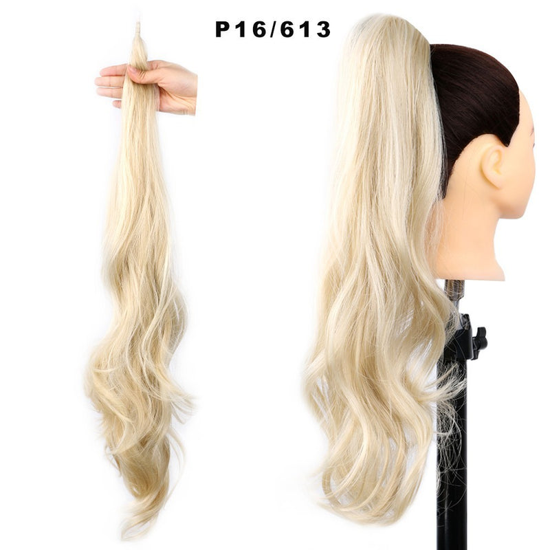 Glam Waves – Long Curly Ponytail Wig