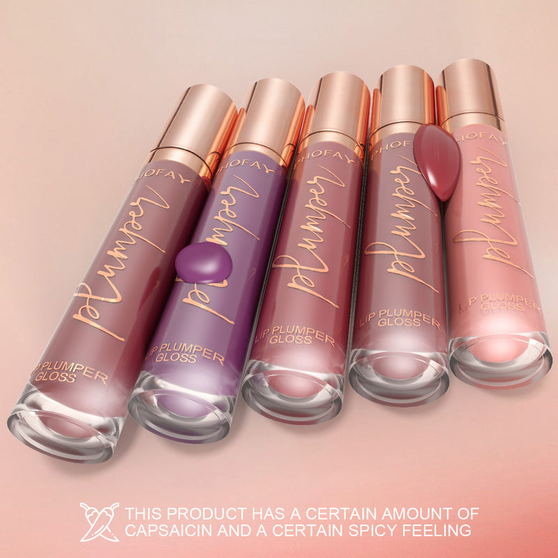 PHOFAY Crystal Shine Lip Plumper - Volumen & Glanz in einem