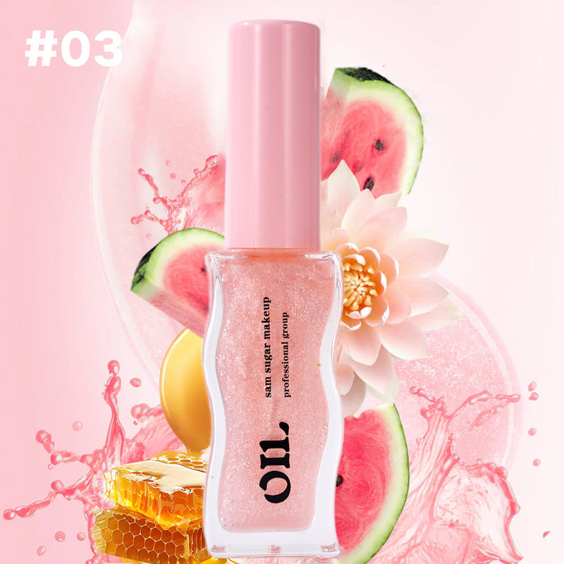 Fruit Honey Lip Glow Oil – Long-Lasting Moisturizing Gloss