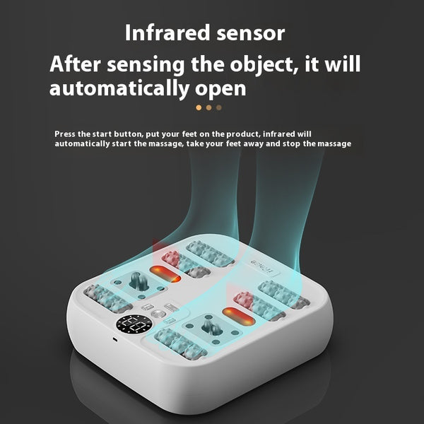 Wireless Foot Massager Gun – Rechargeable Deep Kneading & Pain Relief