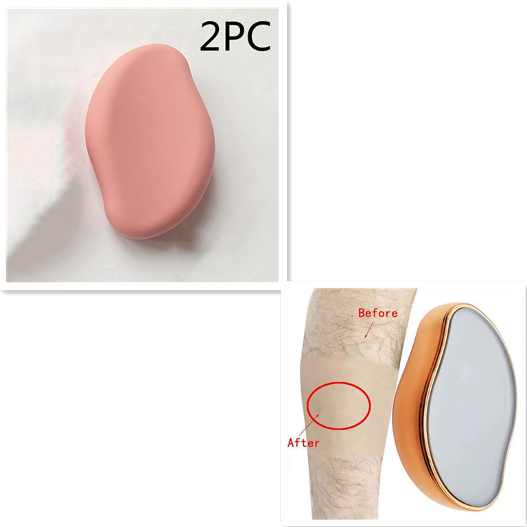 Crystal Glass Hair Remover – Portable Hair Shaver & Exfoliator