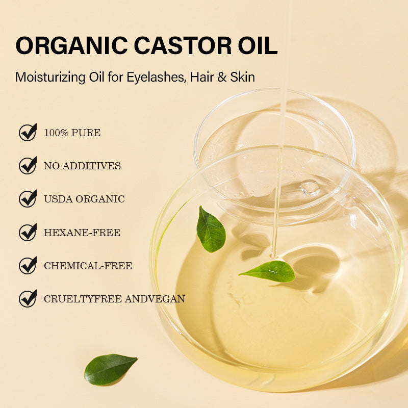 Castor Oil Beauty Elixir – Hair, Eyebrows & Skin