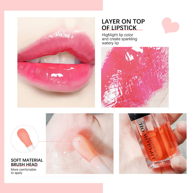 Radiant Lip Glow Oil – Moisturizing & Nourishing Lip Lacquer