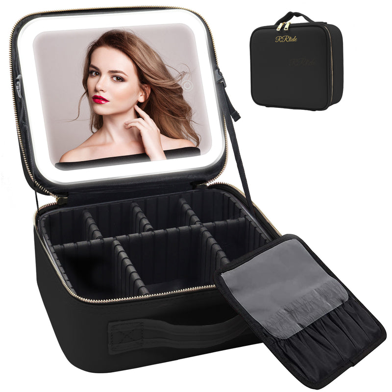 Luxury LED Cosmetic Case – Multifunctional Makeup Storage