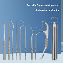 Stainless Steel Reusable Toothpick – Portable Cleaning Tool