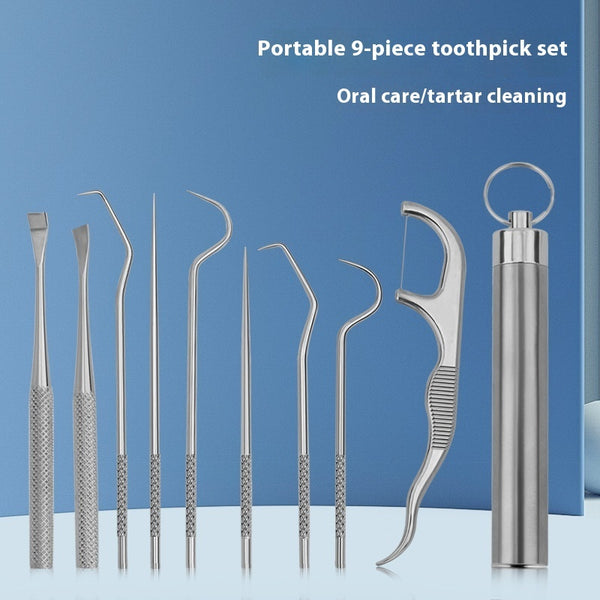 Stainless Steel Reusable Toothpick – Portable Cleaning Tool