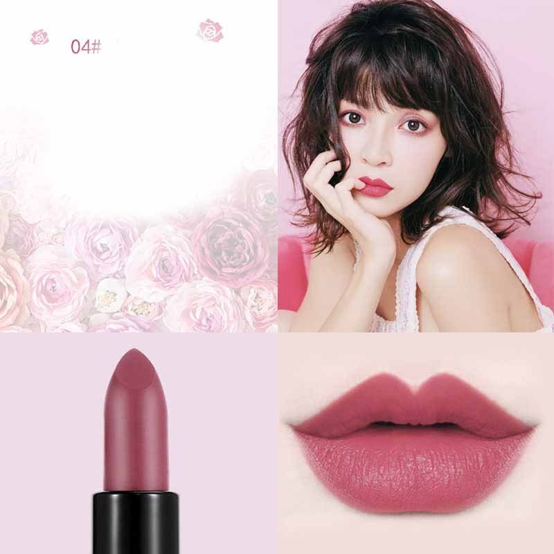 Velvet Caramel – Rich Red Brown Matte Lipstick